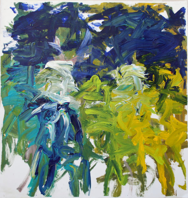Yellow Rock & Blue Ocean (2020) by John Down